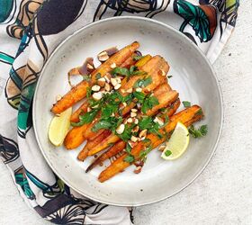 s 13 even better ways to make roasted veggies, Pomegranate Molasses Roasted Carrots