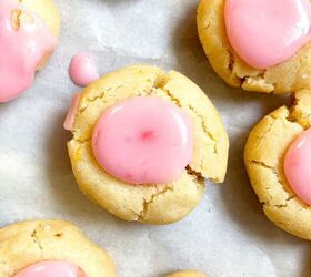 The Best Ever Pink Lemonade Thumbprint Cookies