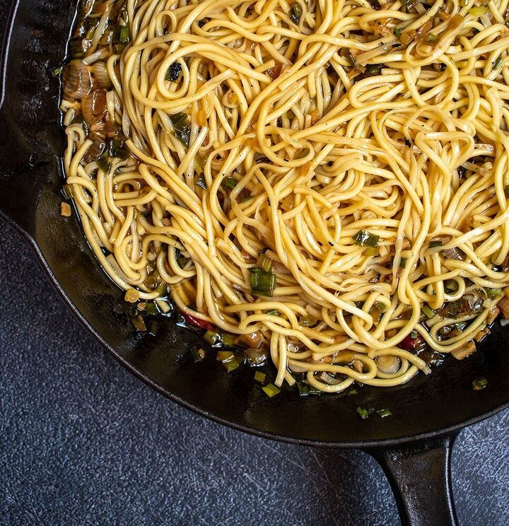 scallion oil noodles