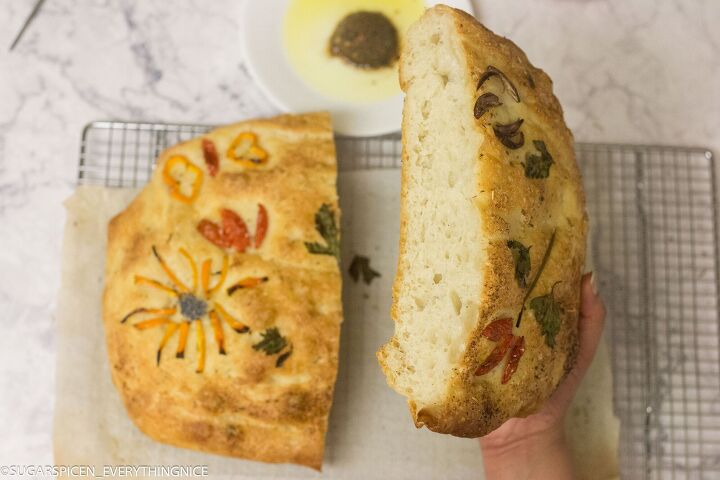 s 15 amazing bread recipes to try out this winter, Fluffy Focaccia Bread