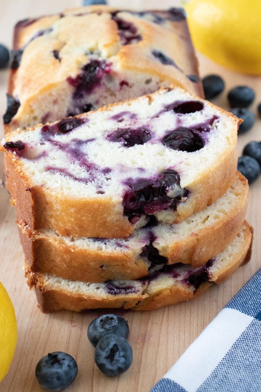 s 15 amazing bread recipes to try out this winter, Lemon Blueberry Bread