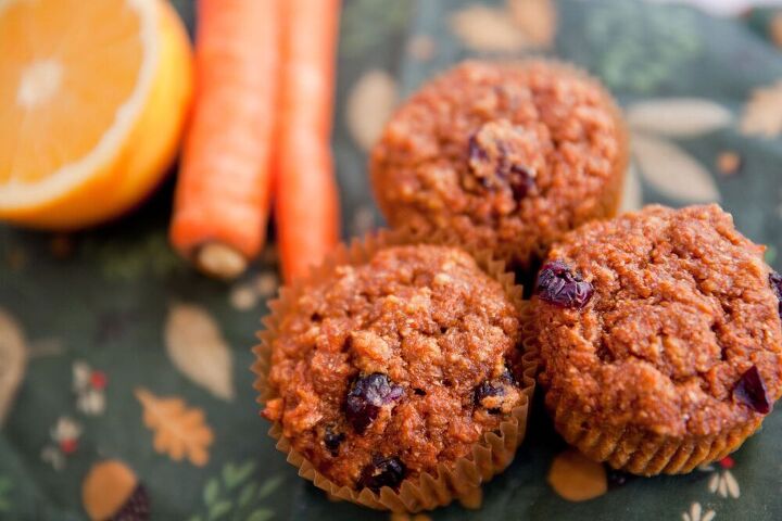 carrot orange muffins