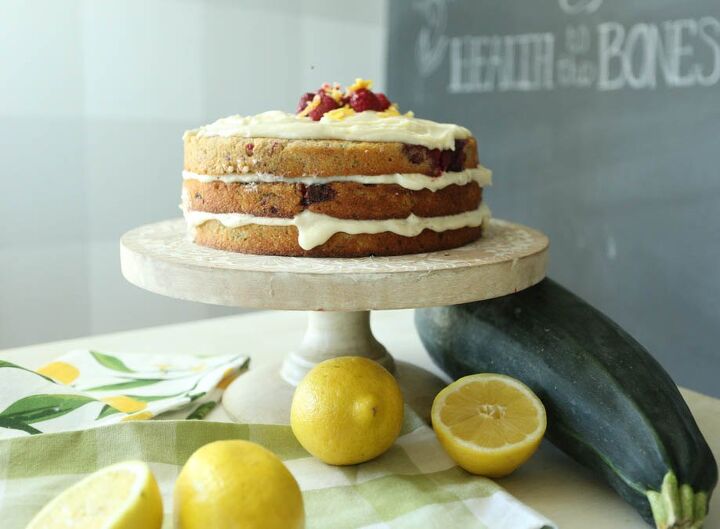 s 18 fruity baked desserts, Zucchini Raspberry Cake