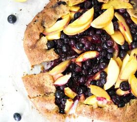 s 18 fruity baked desserts, Blueberry Peach Galette