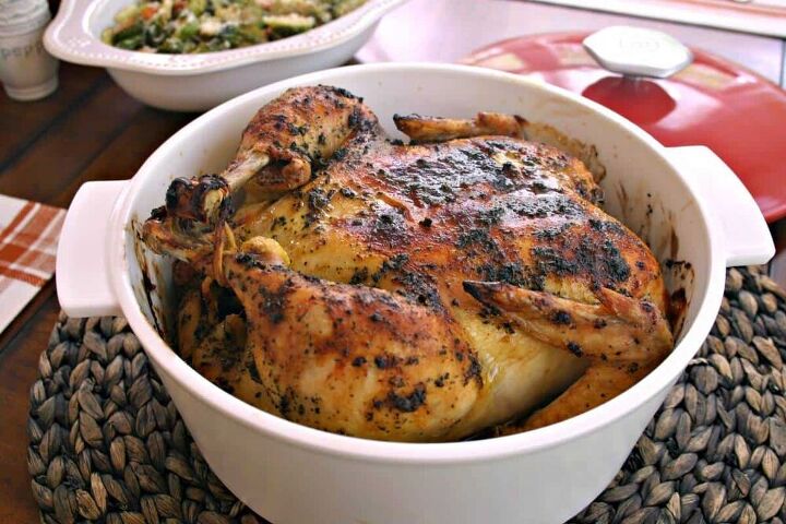 sweet basil roast chicken