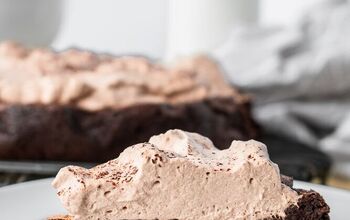 Flourless Chocolate Cake With Espresso Whipped Cream