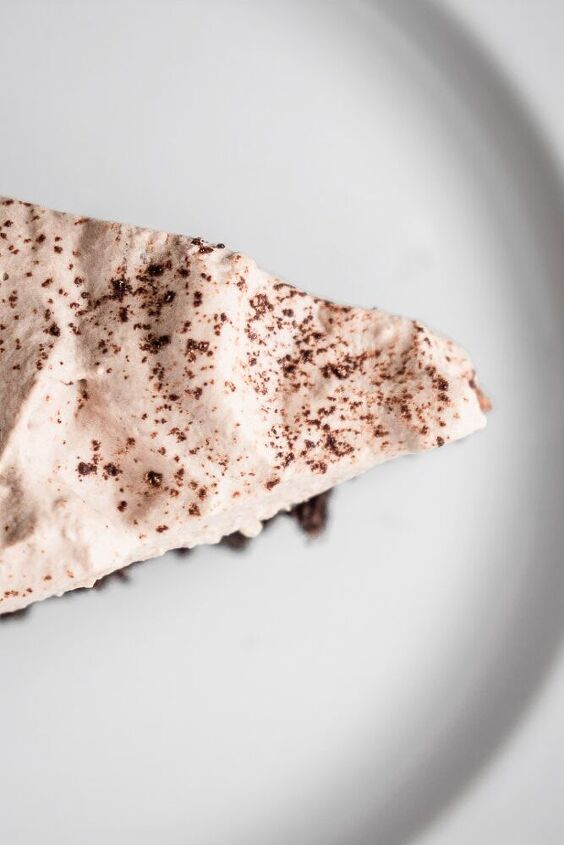 flourless chocolate cake with espresso whipped cream