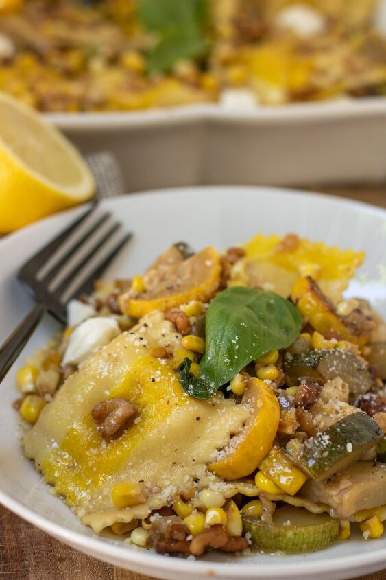 s 15 lemony salads and sides for all you citrus lovers, Sweet Corn Ravioli With Brown Butter Lemon Sauce