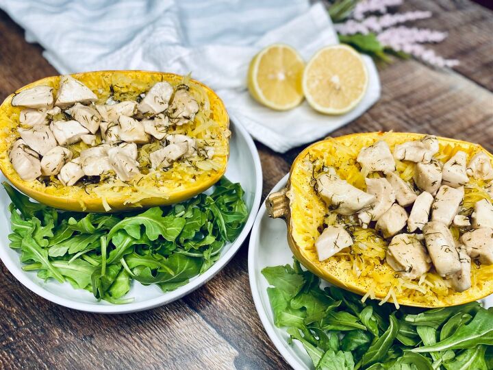s 15 lemony salads and sides for all you citrus lovers, Lemon Butter Spaghetti Squash