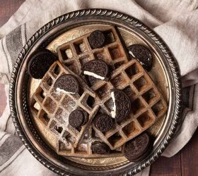 Easy Oreo Waffles Recipe: Chocolate Dessert Waffles