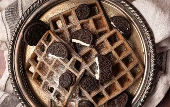 Easy Oreo Waffles Recipe: Chocolate Dessert Waffles