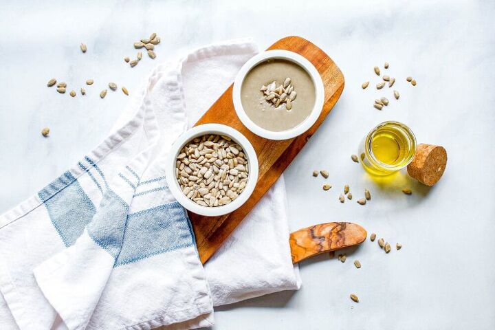 sunflower seed hummus bowls