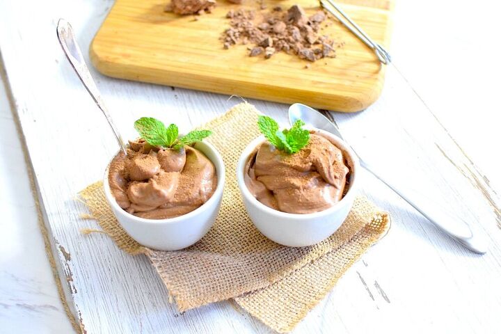easy vegan sugar free chocolate pudding