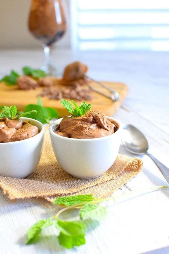 easy vegan sugar free chocolate pudding