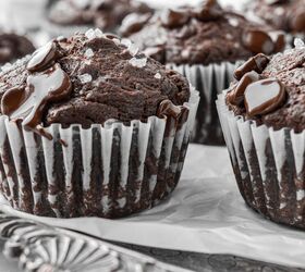 double chocolate chip muffins