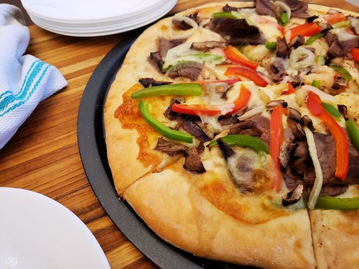 philly cheesesteak pizza