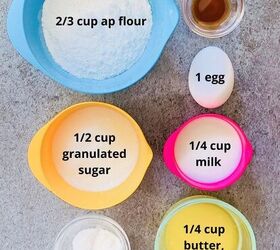 a recipe for 6 cupcakes from scratch
