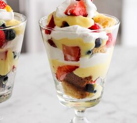Instead of serving your usual dessert cookies, liven things up with these single-serving trifles