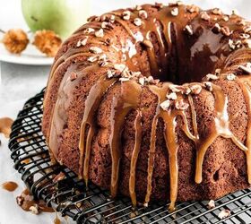 s 15 unique cakes that ll make anyone s birthday special, The Best Caramel Apple Coffee Cake