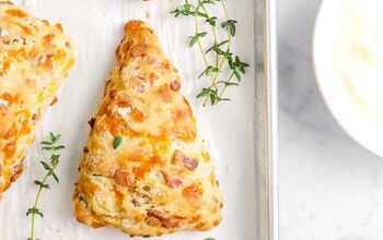 Bacon Cheddar and Chive Scones