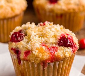 There is no better buddy for your morning coffee than this fruit-filled muffin