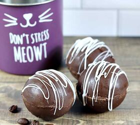 mocha cappuccino bombs with coffee