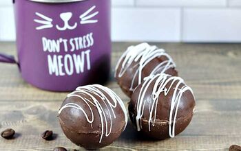 Mocha Cappuccino Bombs With Coffee