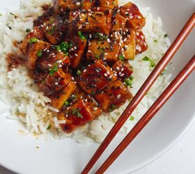 10 vegan dinner recipes for valentine s day, Korean Fried Sticky Chili Tofu