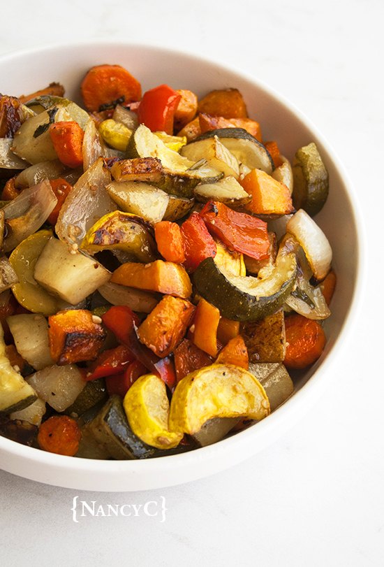 sheet pan roasted vegetables