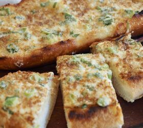 s 15 amazing recipes you can make with less than 5 ingredients, The BEST Cheesy Garlic Bread Spread