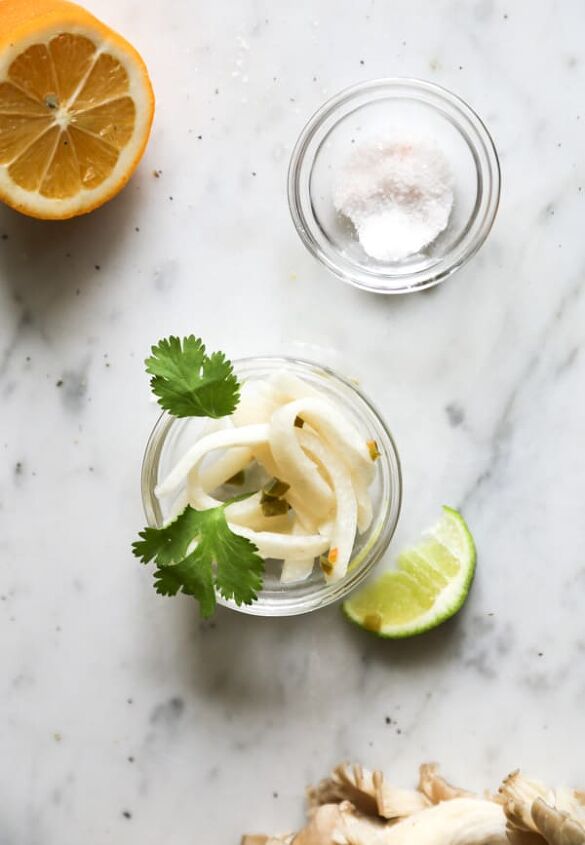 easy pickled jicama with jalapeno lime and cayenne