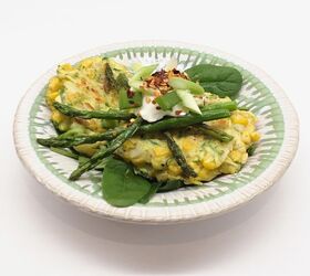 Courgette and Corn Fritters