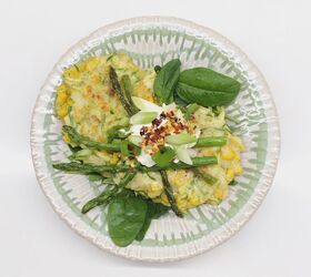 Courgette and Corn Fritters | Foodtalk