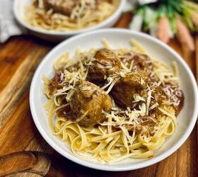 French Onion Meatballs
