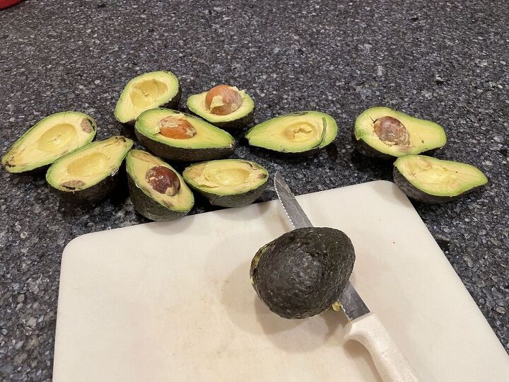 mashed avocado