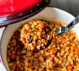Hearty Vegetable Stew With Chickpeas & Ditalini
