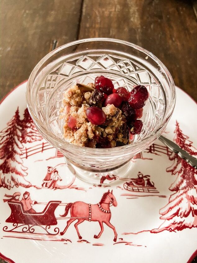 easy cranberry apple bake recipe, Lovely Dishes by Bico Ceramics