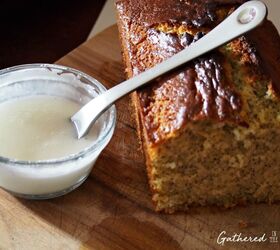 lemon poppy seed bread with sugar glaze