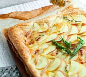 s 10 tasty recipes you can make with less than 10 ingredients, 5 Ingredient Apple and White Cheddar Tart