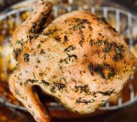 s 10 tasty recipes you can make with less than 10 ingredients, Whole Roasted Herb Chicken