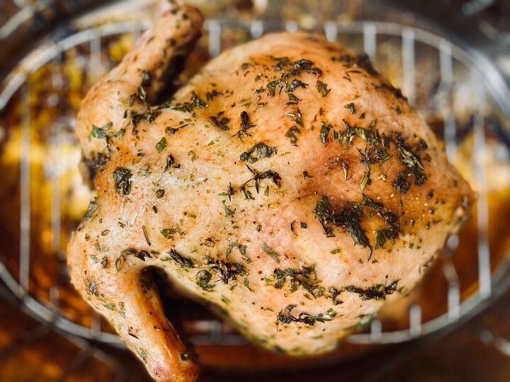 s 10 tasty recipes you can make with less than 10 ingredients, Whole Roasted Herb Chicken
