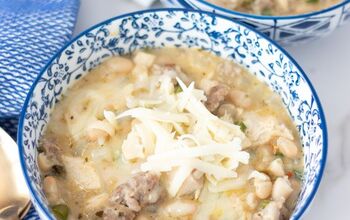 Turkey and Sausage White Chili