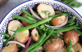 Warm Green Beans and Red Potatoes With Basil Vinaigrette