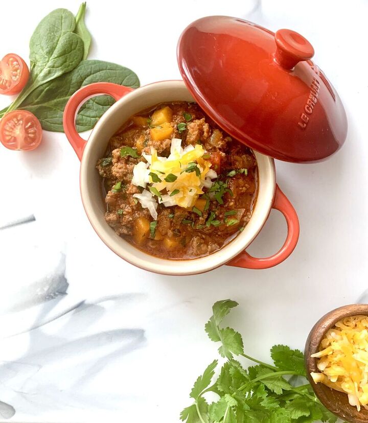 game day beef butternut squash chili