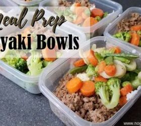 easy teriyaki ground turkey bowls