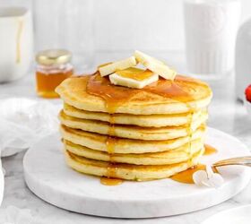 homemade buttermilk pancakes