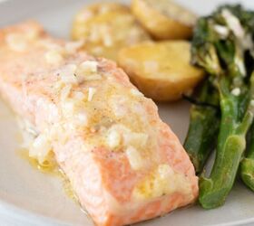 Sheet Pan Salmon With Broccolini and Baby Potatoes