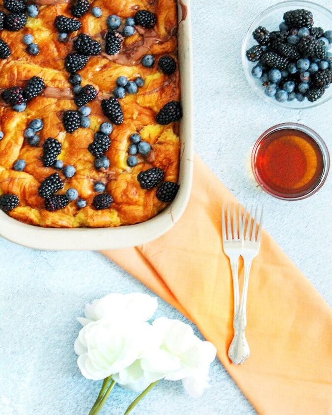 croissant french toast casserole