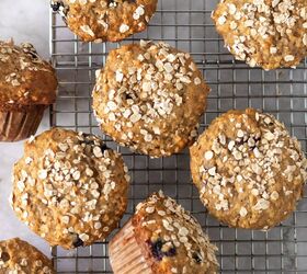 Banana Blueberry Oatmeal Muffins | Recipe Cart | Recipe Cart