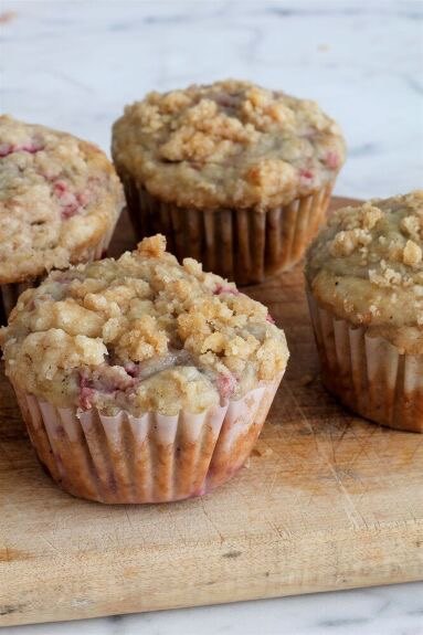 s the top 30 baked goods to make during lockdown, Raspberry Streusel Muffins